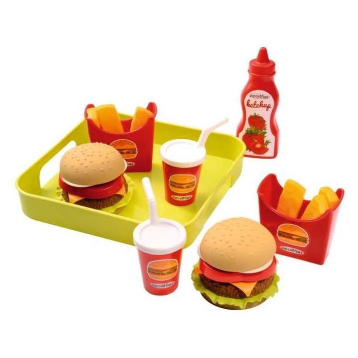 ECOIFFIER CHEF Plateau Hamburger 19,5 cm