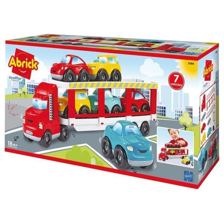 ECOIFFIER - 3289 - Camion porte voitures - Abrick