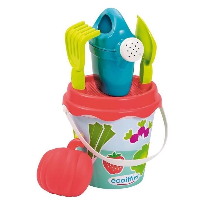 ECOIFFIER - 4282 - Seau garni décor jardin 17 cm