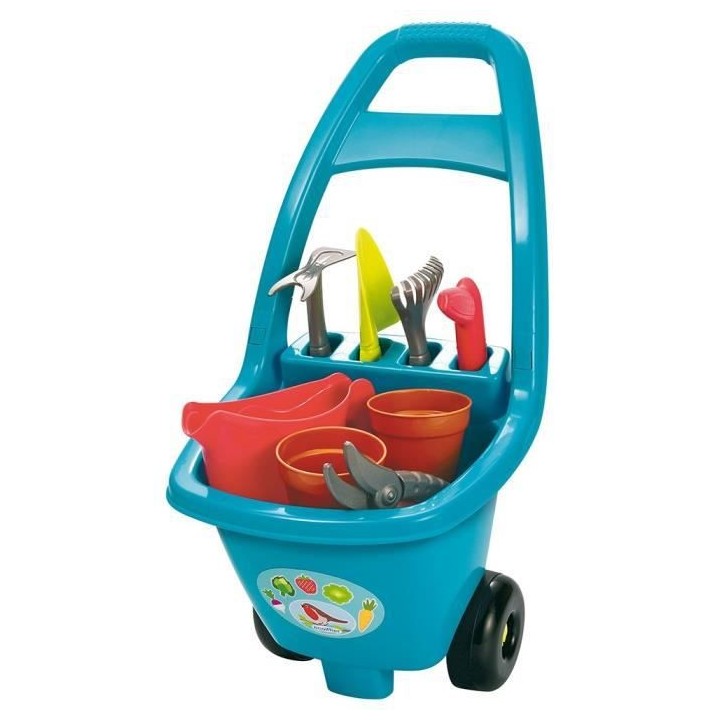 ECOIFFIER - 4479 - Chariot jardinage garni