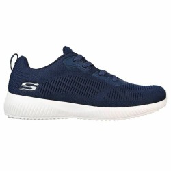 Chaussures de Sport pour Homme Skechers Squad Bleu Bleu foncé