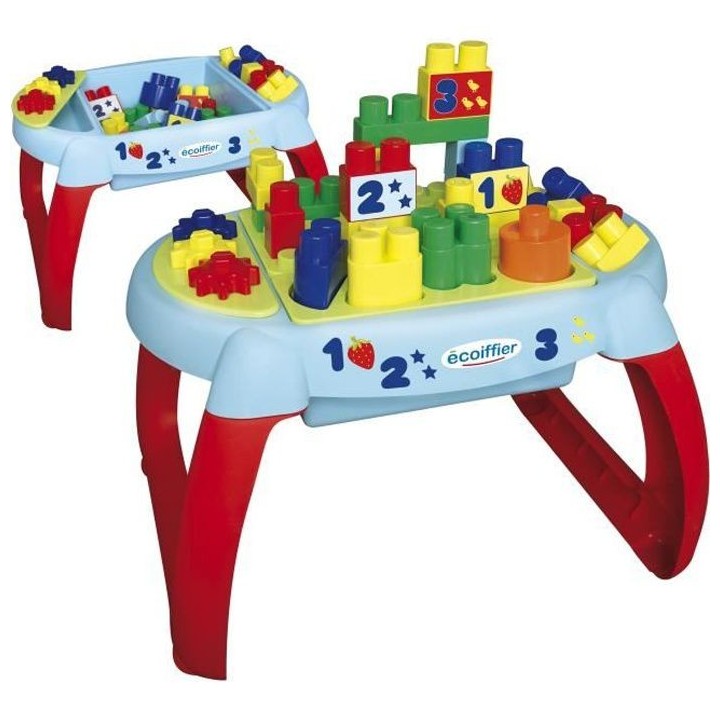 LES MAXI Table d'Eveil Construction Premier Âge