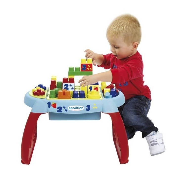 LES MAXI Table d'Eveil Construction Premier Âge