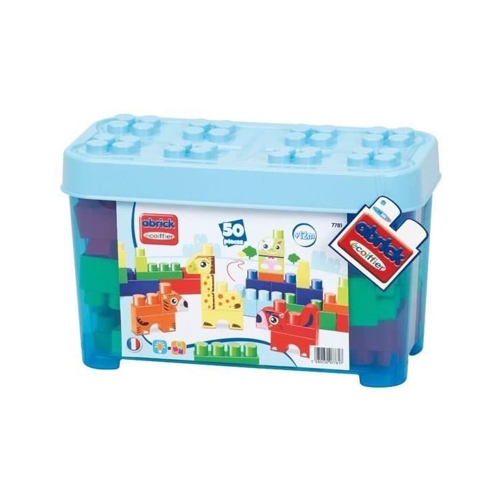 LES MAXI Baril Animaux Bleu Construction Premier Âge