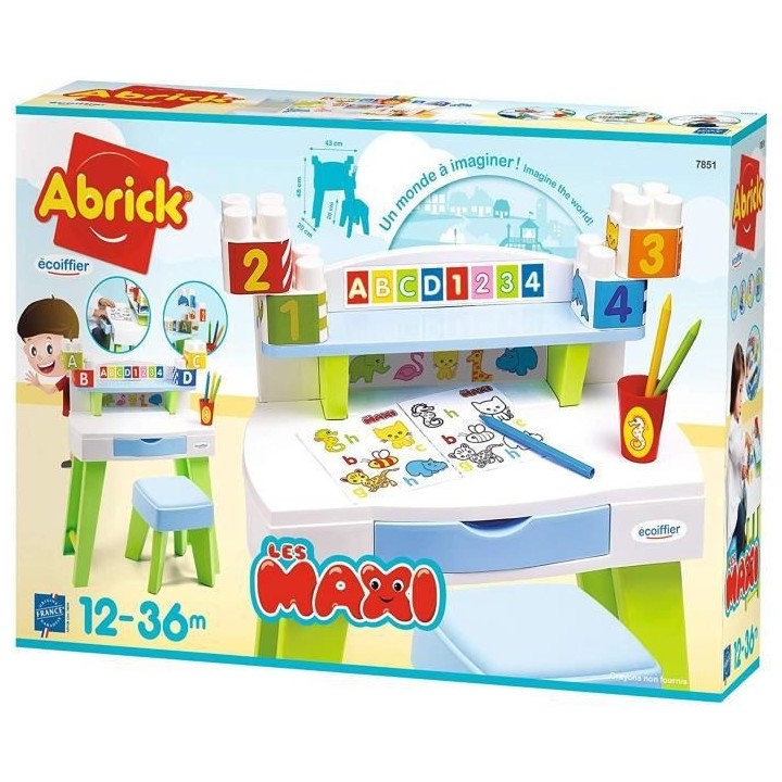 ECOIFFIER Mon Premier Bureau - Les Maxi