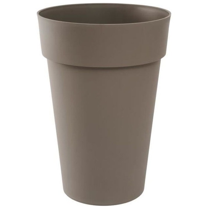 EDA Pot/Vase Toscane haut - Ø 46 x H 65 cm - 67 L - Taupe