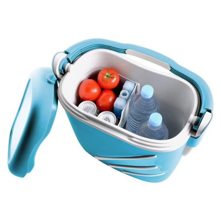 EDA PLASTIQUE Glaciere Océanic - Coque isolante 10H - Bleu turquoise