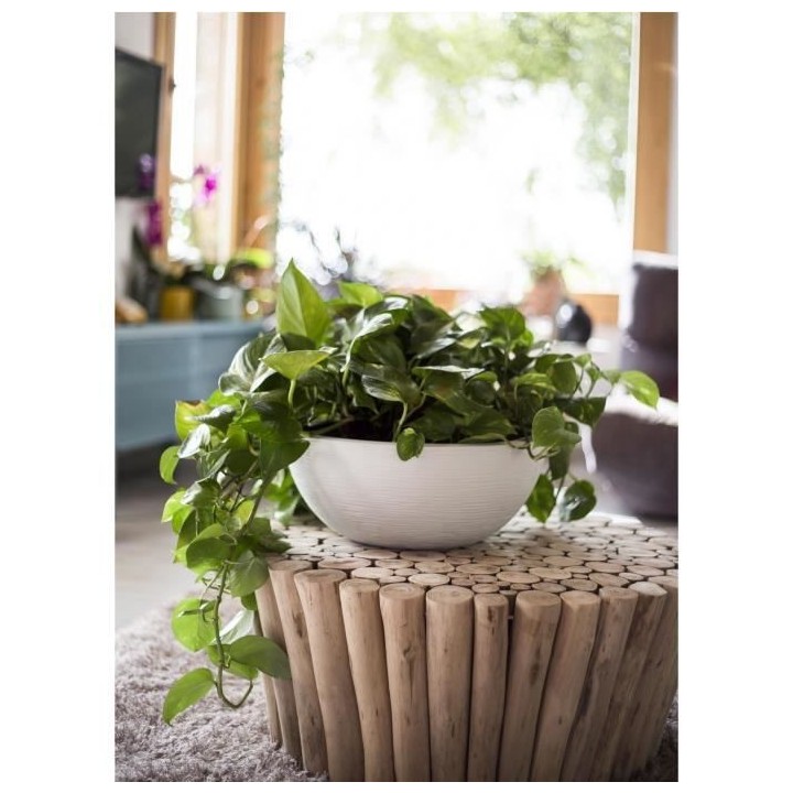 EDA PLASTIQUE - Pot vasque Graphit'Up Ø 40 - 14,9L - Blanc cérusé