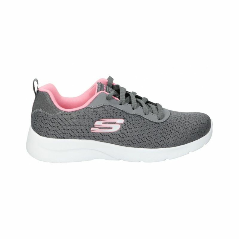 Chaussures de sport pour femme Skechers Diamond Mesh Gris foncé