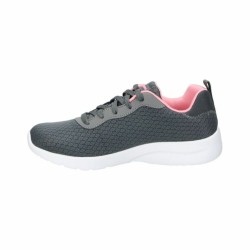 Chaussures de sport pour femme Skechers Diamond Mesh Gris foncé