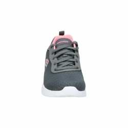 Chaussures de sport pour femme Skechers Diamond Mesh Gris foncé