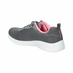 Chaussures de sport pour femme Skechers Diamond Mesh Gris foncé