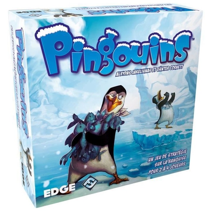 Edge | Pingouins | Jeu de société | a partir de 8 ans | 2 a 4 joueur