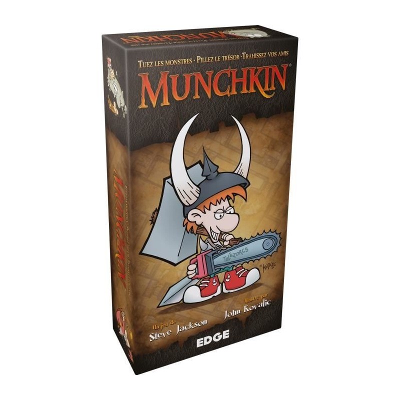 Edge | Munchkin | Jeu de société | a partir de 10 ans | 3 a 6 joueurs | 60 minutes