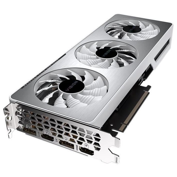 GIGABYTE RTX 3060 Ti VISION OC Carte Graphique 8G LHR (GV-N306TVISION
