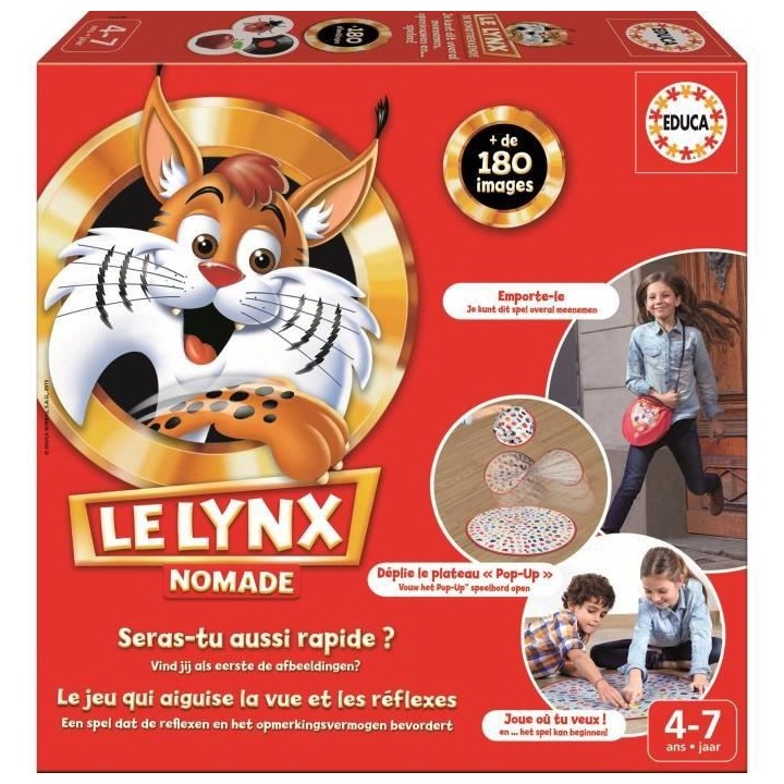 EDUCA Jeux éducatif Le Lynx Nomade
