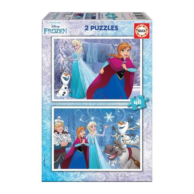 EDUCA - Puzzle - 2x48 LA REINE DES NEIGES (Nouveau)