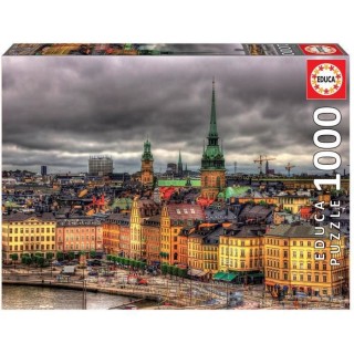 EDUCA - Puzzle - 1000 VUE DE STOCKHOLM, SUeDE