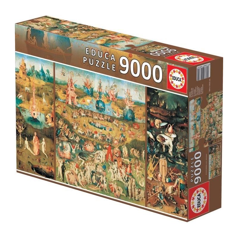 EDUCA - Puzzle - 9000 Le jardin des délices