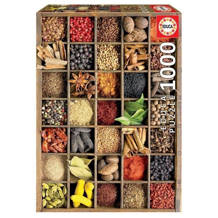 EDUCA - Puzzle - 1000 ÉPICES