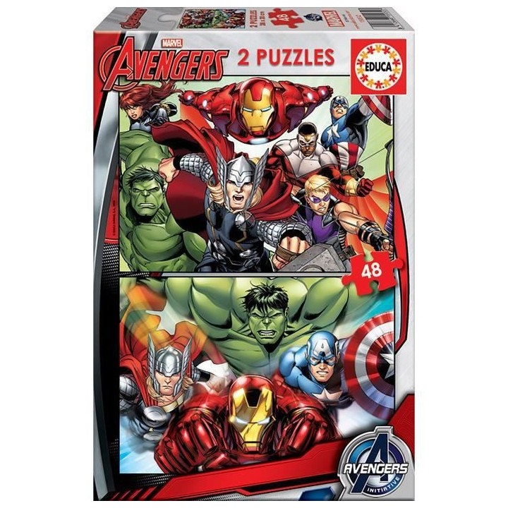 EDUCA - Puzzle - 2X48 AVENGERS