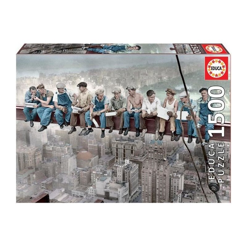 EDUCA Puzzle 1500 Pieces - Déjeuner a New York