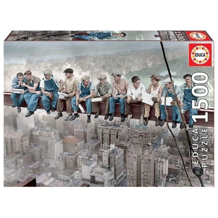 EDUCA Puzzle 1500 Pieces - Déjeuner a New York