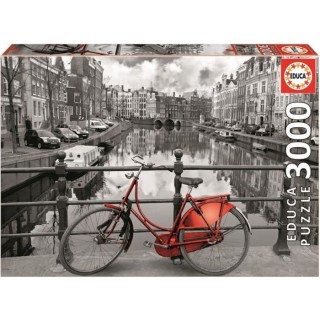 EDUCA Puzzle 3000 Pieces - Amsterdam