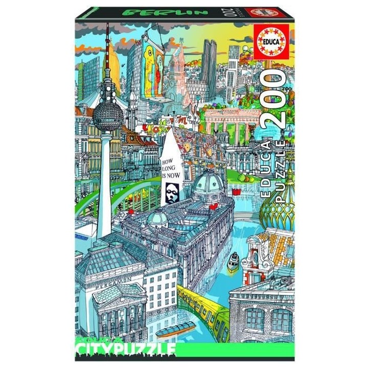 EDUCA - 18469 - 200 Berlin Educa City Puzzle