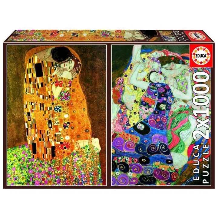 EDUCA - 18488 - 2x1000 Gustav Klimt
