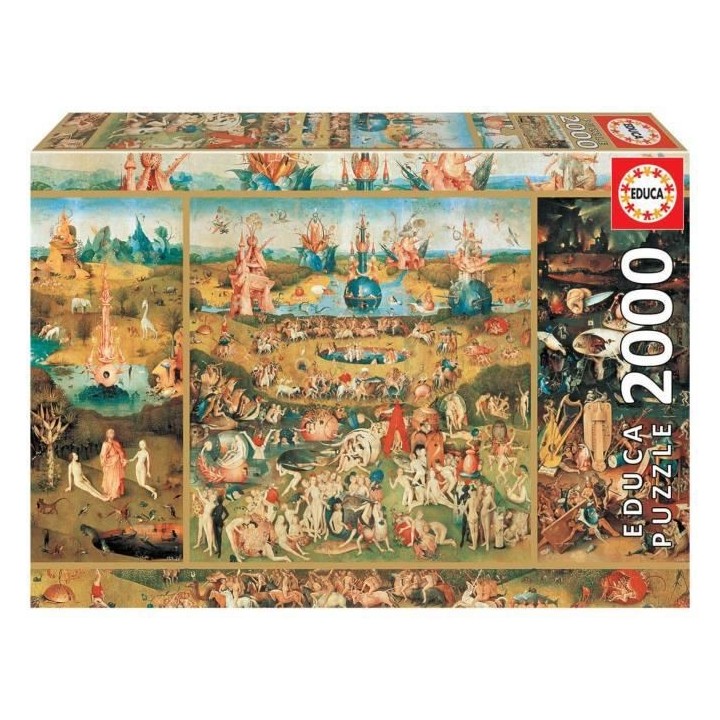 EDUCA - Puzzle - 2000 Le jardin des délices