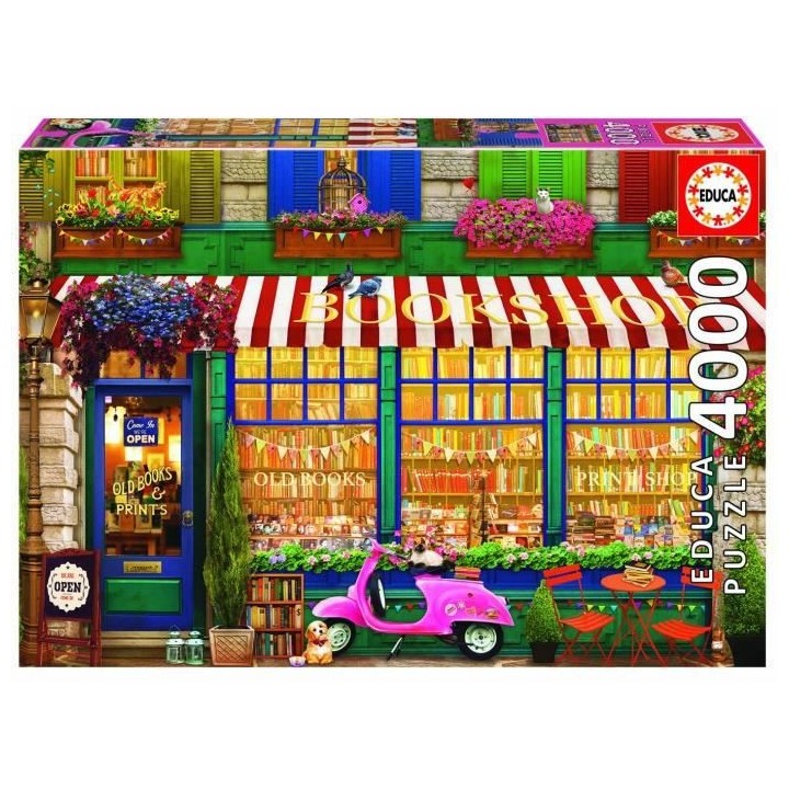 EDUCA - 18582 - 4000 Librería vintage