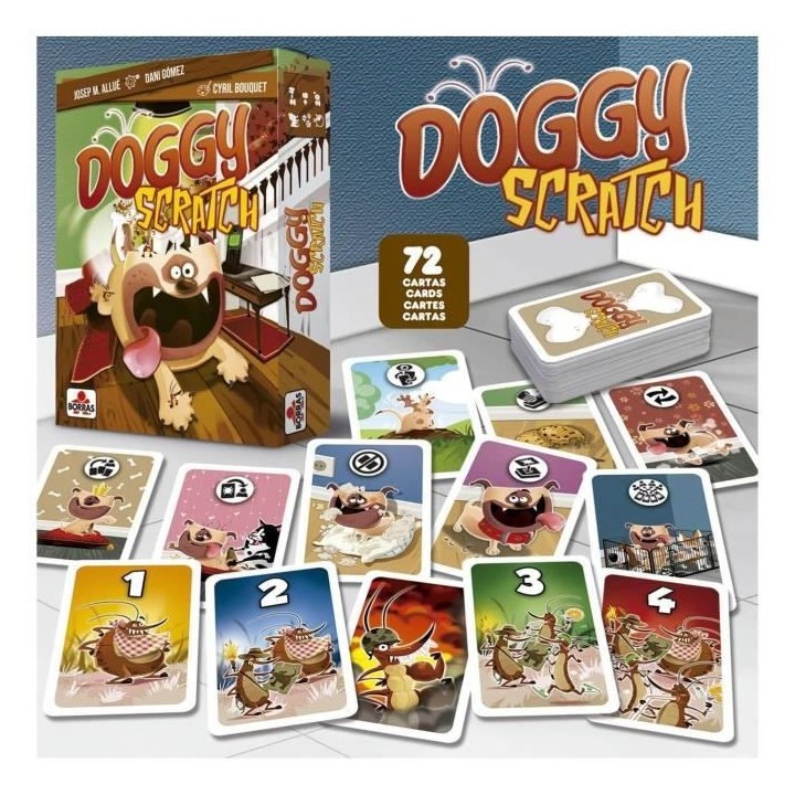 Doggy scratch - Jeu de société - EDUCA