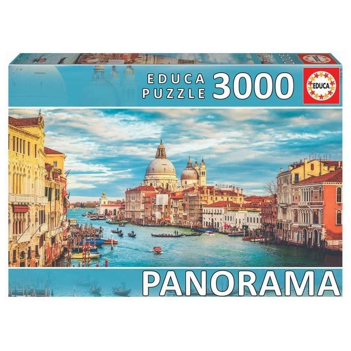 EDUCA - Puzzle - 3000 Grand canal de Venise