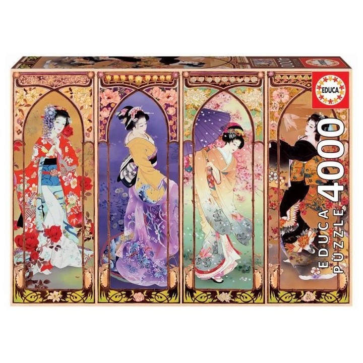 EDUCA Puzzle - 4000 pieces Collage Japonais