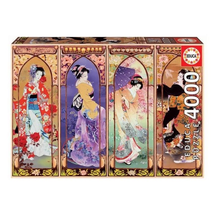 EDUCA Puzzle - 4000 pieces Collage Japonais
