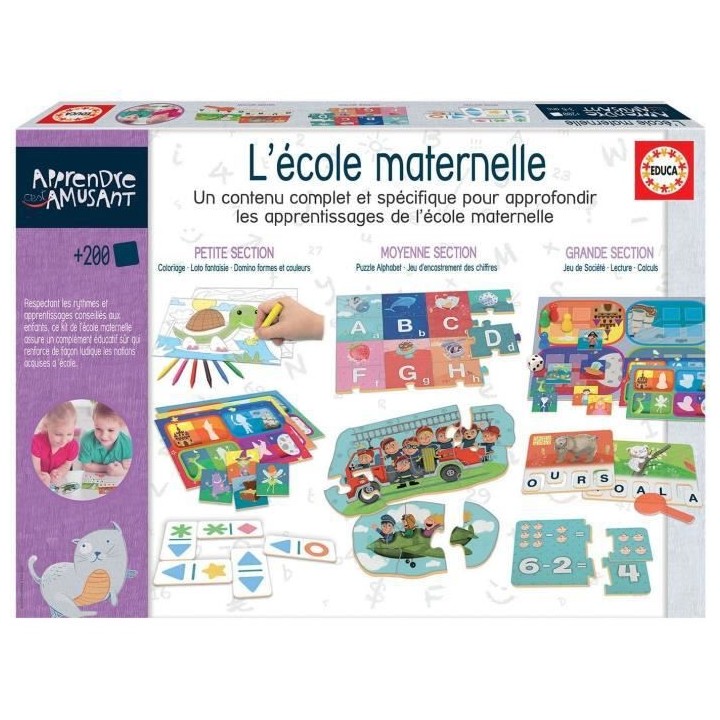 EDUCA - Kit Ecole Maternelle - Aca