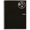 Cahier Miquelrius Microperforé Noir A5 (5 Unités)