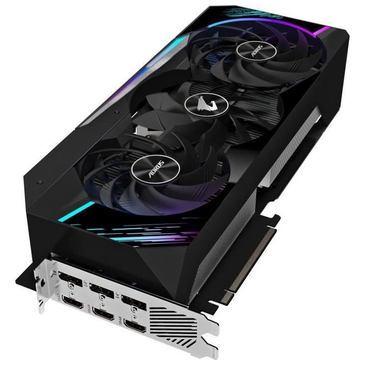 GIGABYTE - GV-N3080AORUS M-10GD - Carte Graphique AORUS RTX 3080 MASTE