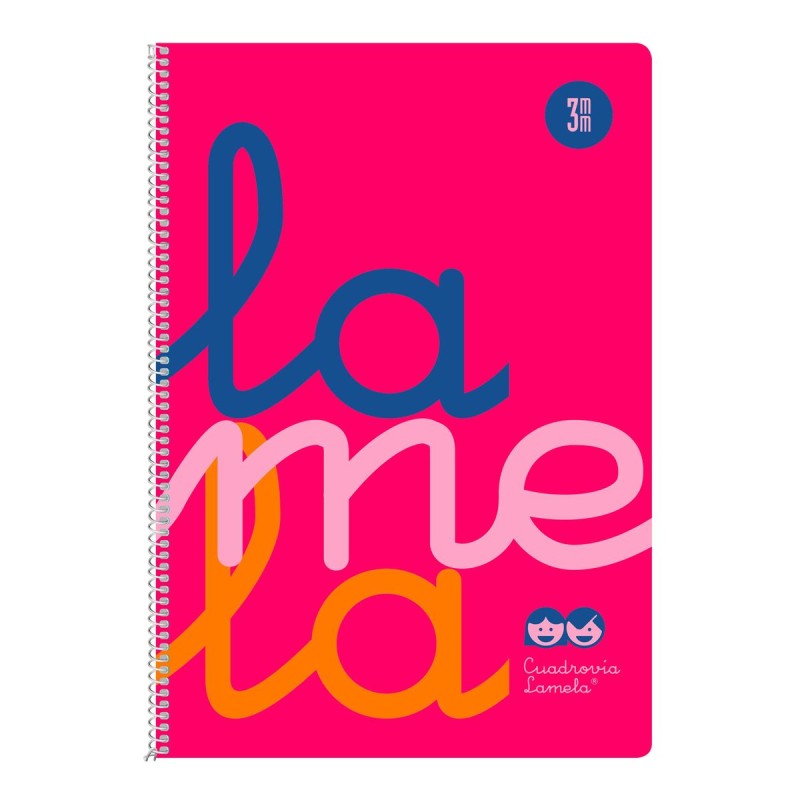 Cahier Lamela Rose A4 5 Unités