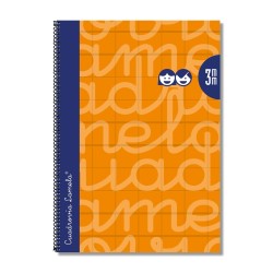 Cahier Lamela Orange A4 5...