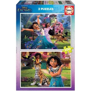 EDUCA - Puzzle - 2x100 Encanto Disney