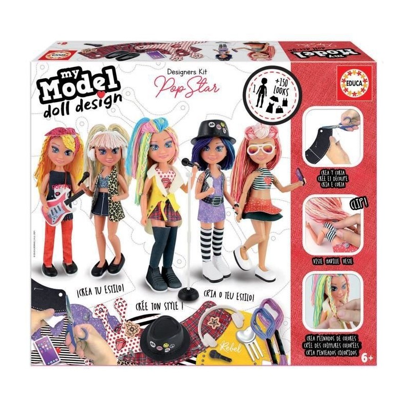 EDUCA - My Model Doll Design Pop Star