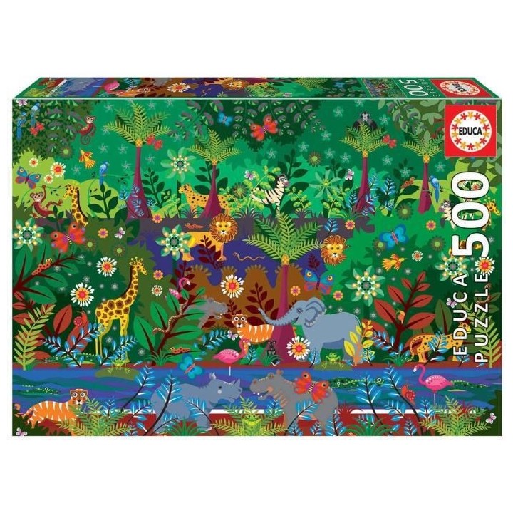 EDUCA - Puzzle - 500 Jungle