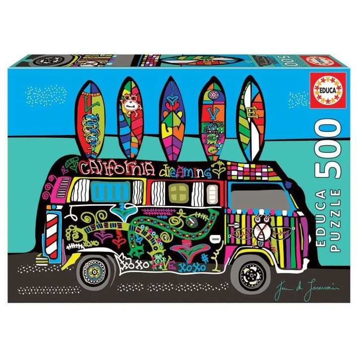 EDUCA - Puzzle - 500 California Dreaming
