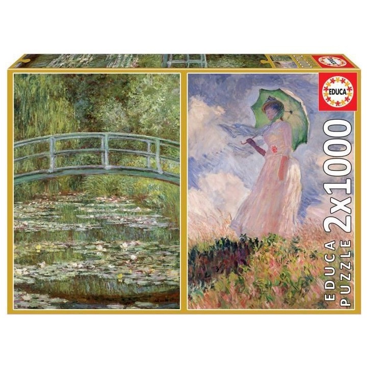 EDUCA - Puzzle - 2x1000 Claude Monet