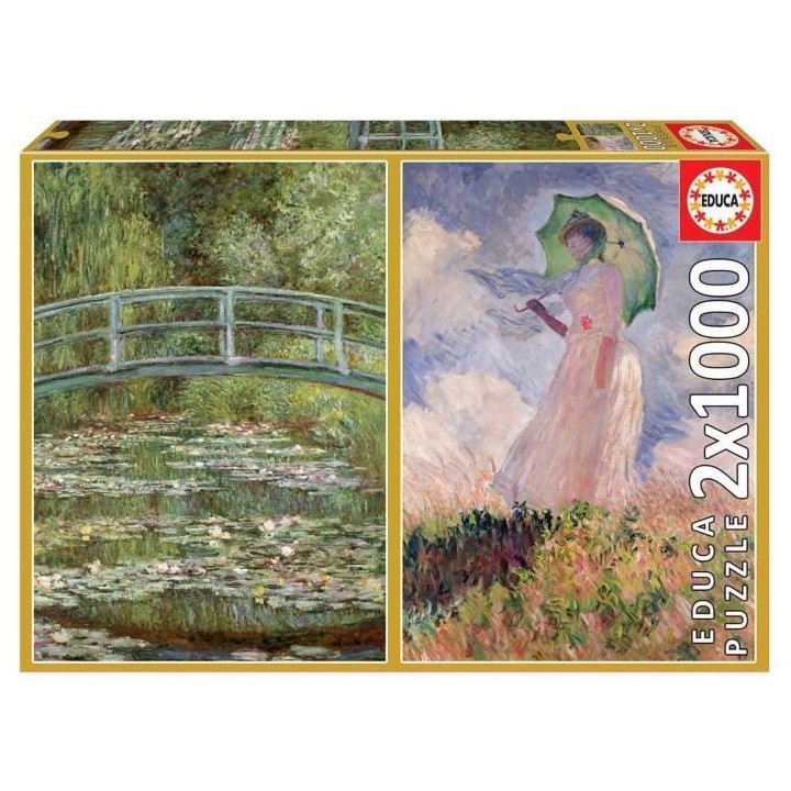 EDUCA - Puzzle - 2x1000 Claude Monet