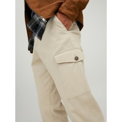 Pantalon JJBOWIE CARGO SA NOOS 12224001 Jack & Jones 32L Beige