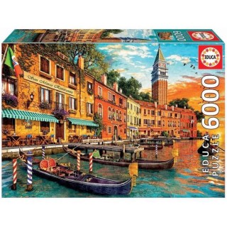 EDUCA - Puzzle - 6000 Coucher de soleil a San Marcos