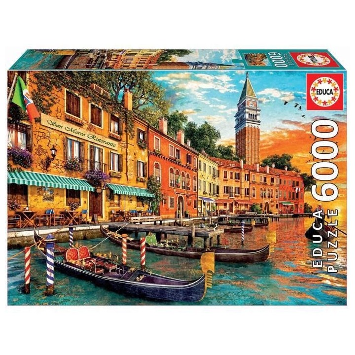 EDUCA - Puzzle - 6000 Coucher de soleil a San Marcos